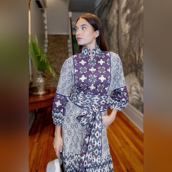 Sue Sartor Paloma Flounce Maxi Dress - Picture 2 of 11